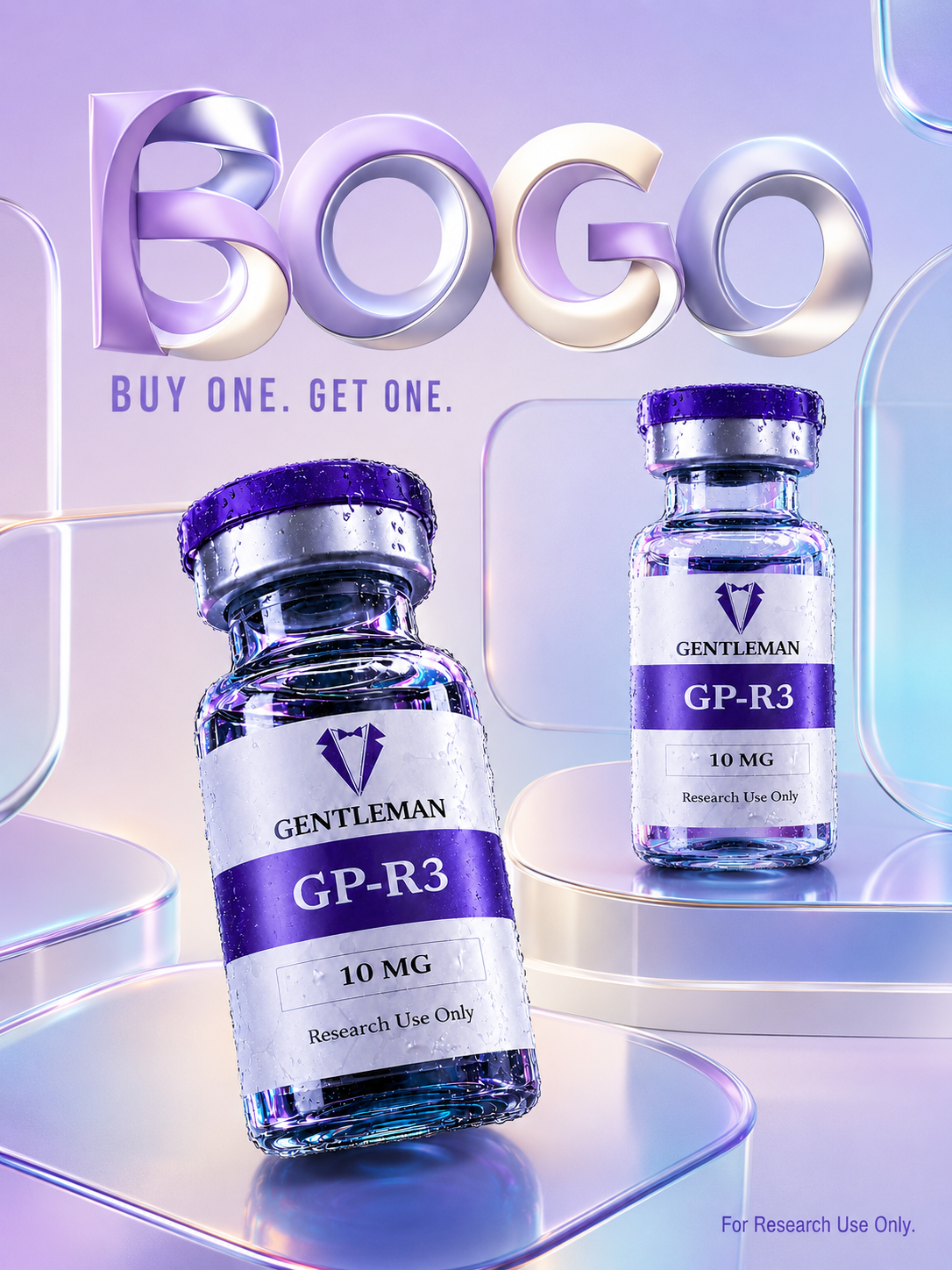 Gentlemen Science Department Facebook ad: BOGO Event Live at Gentleman