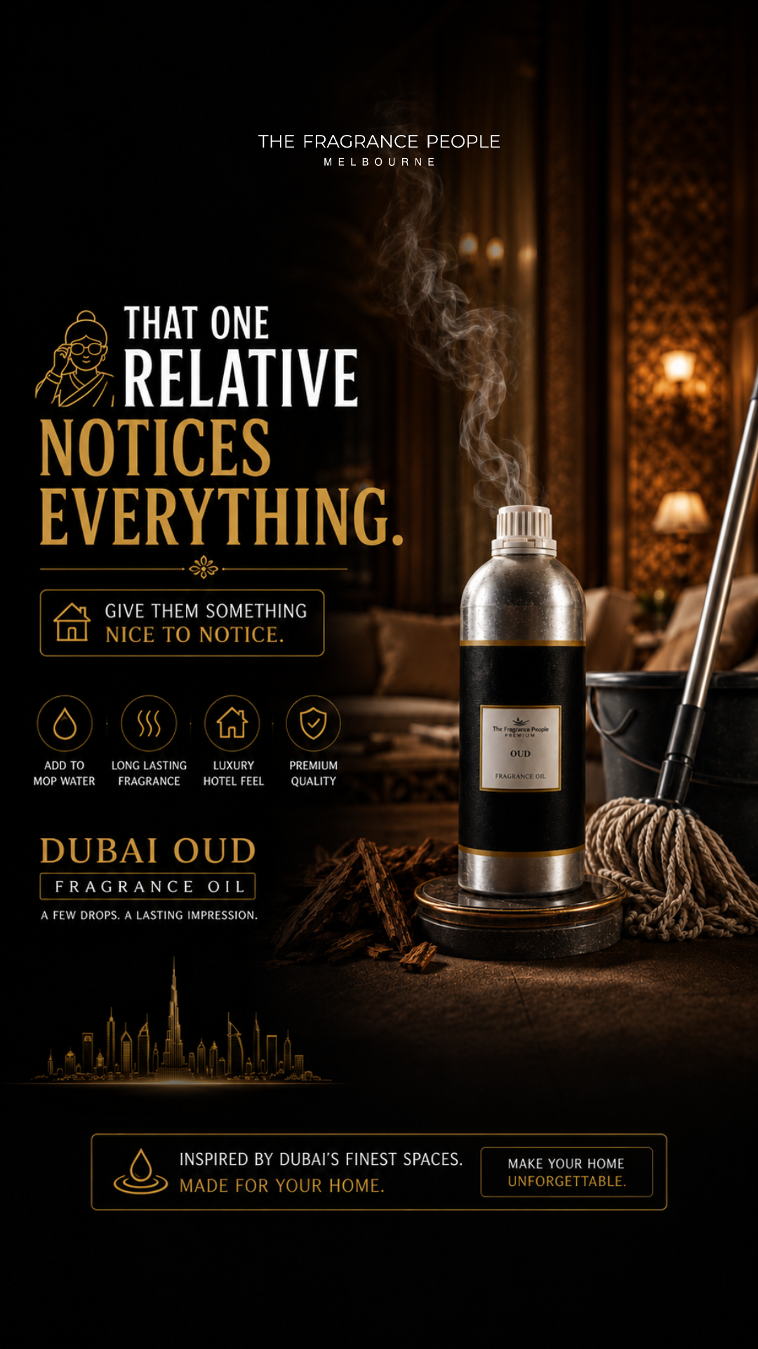 The Fragrance People Facebook ad