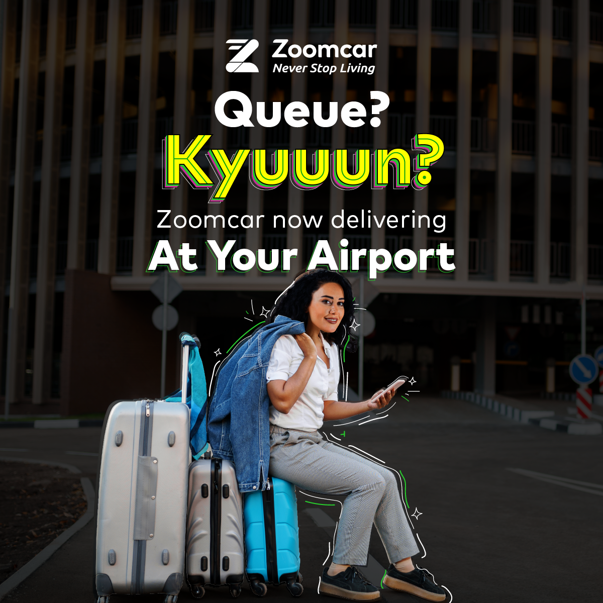 Zoomcar Facebook ad