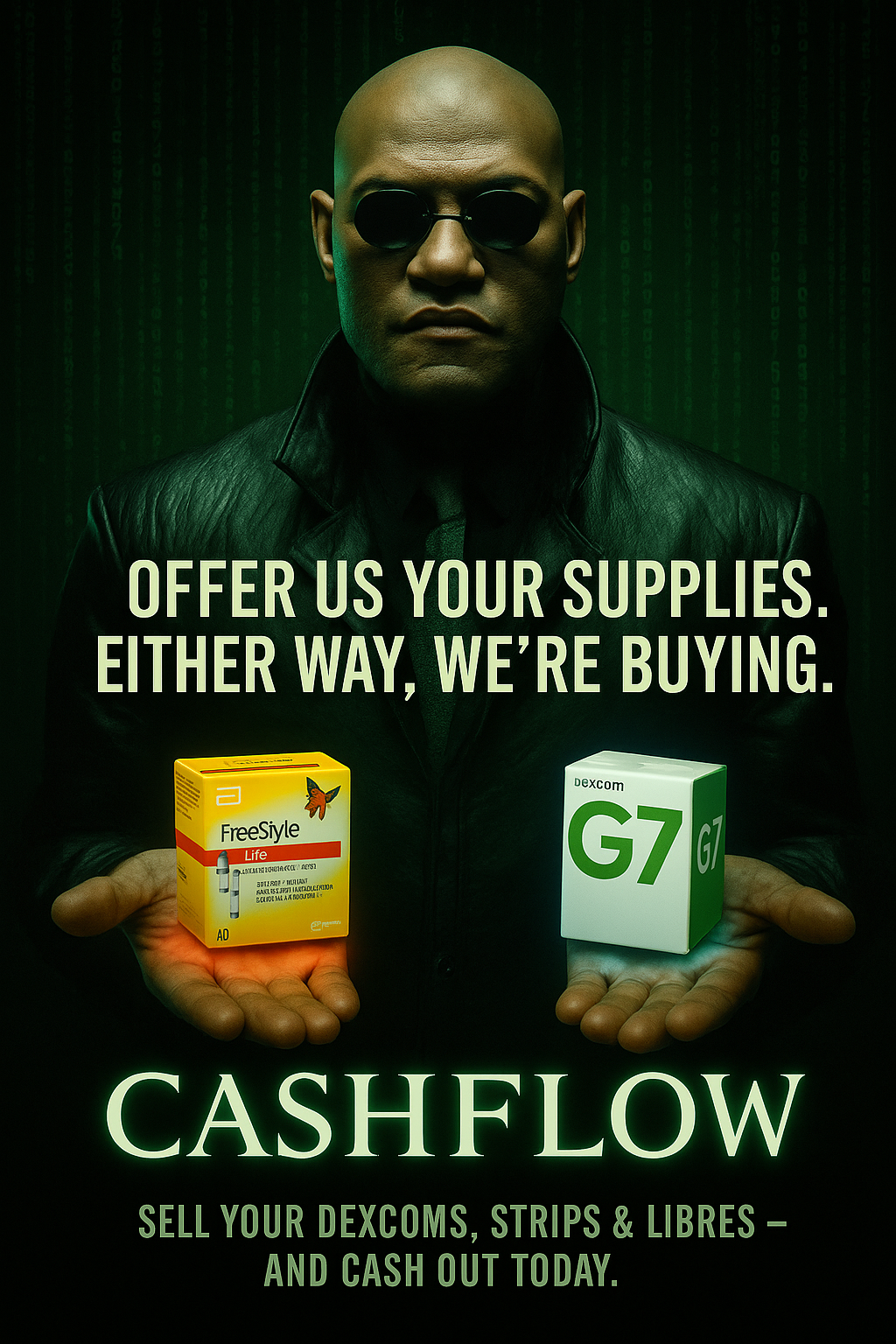 Cash For Diabetic Supplies KC Facebook ad