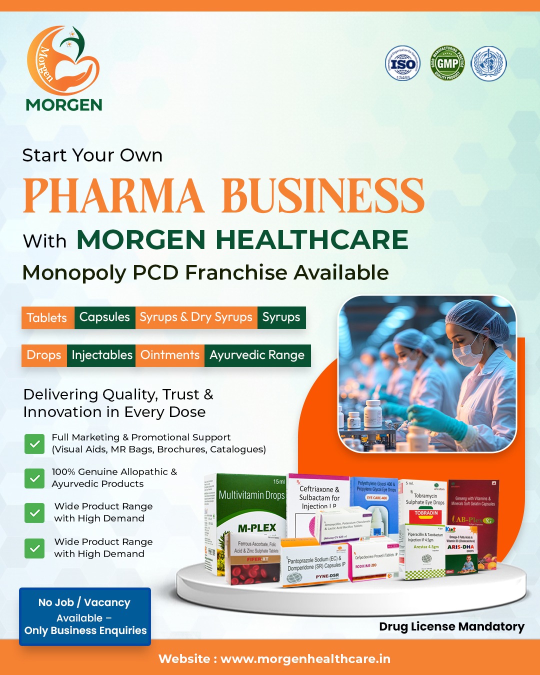 Morgen Healthcare Facebook ad from Mar 13, 2026