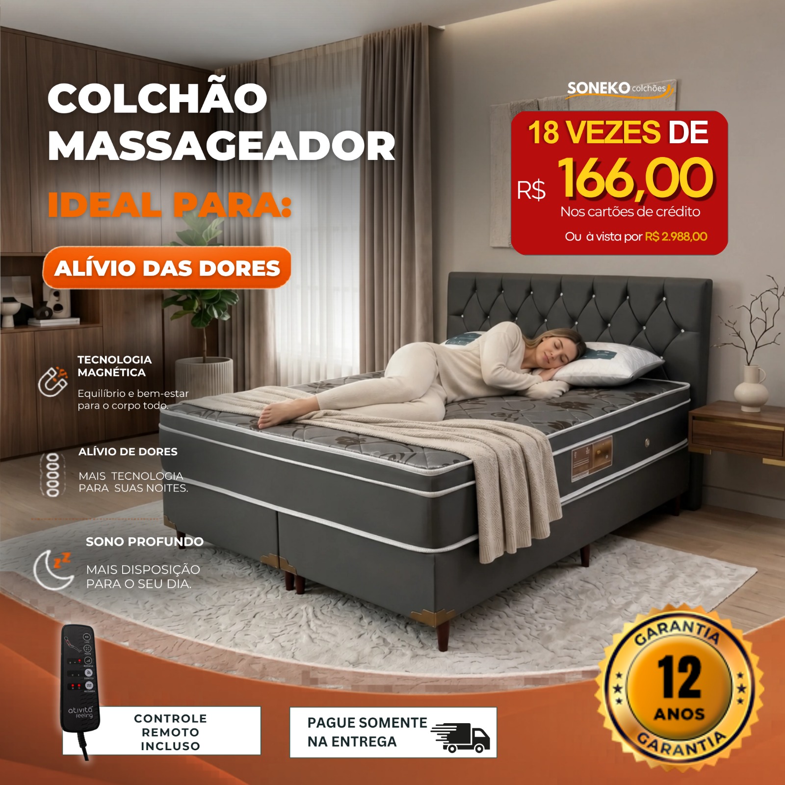 Soneko Colchões Facebook ad