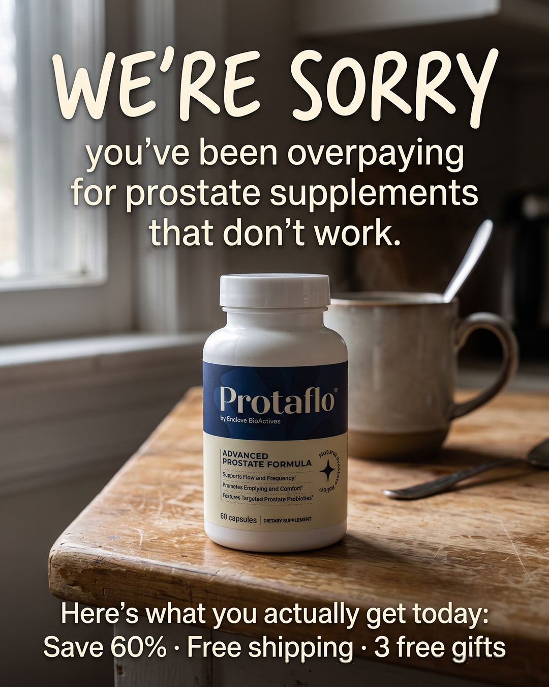 Protaflo Facebook ad