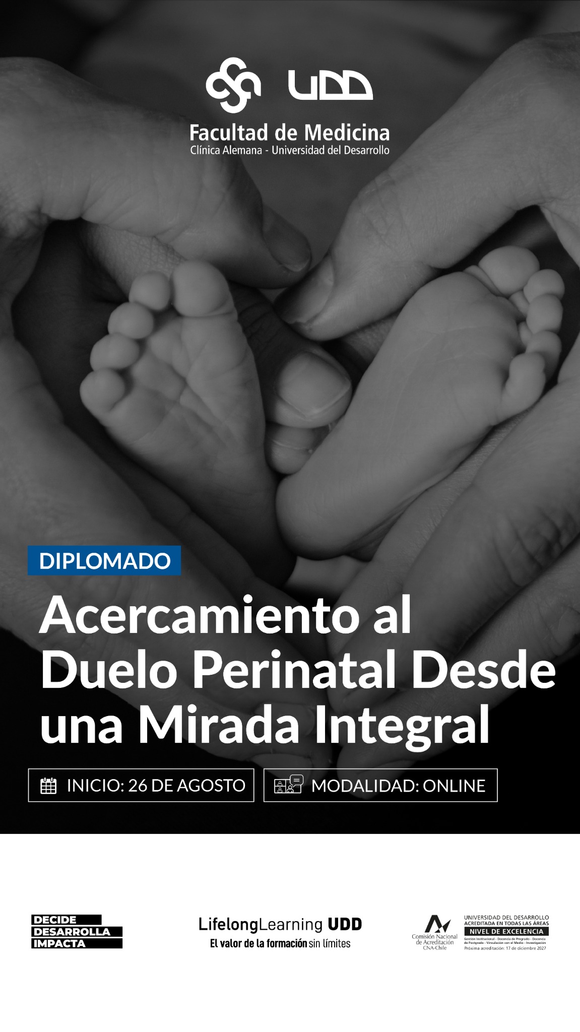 Facultad de Medicina Clínica Alemana Universidad del Desarrollo Facebook ad from Jun 17, 2026