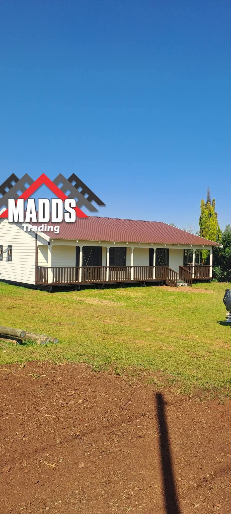 Madds Nutec And Log Homes Facebook ad: Construction of Quality Log Homes and Wendy houses.