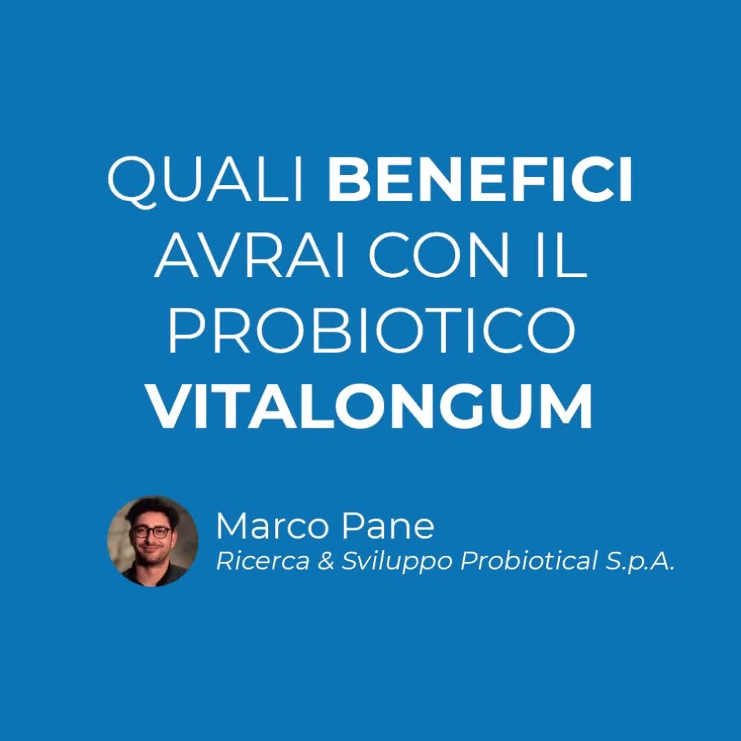 Neobilive Facebook ad: Inizia il tuo percorso con Vitalongum Probiotico