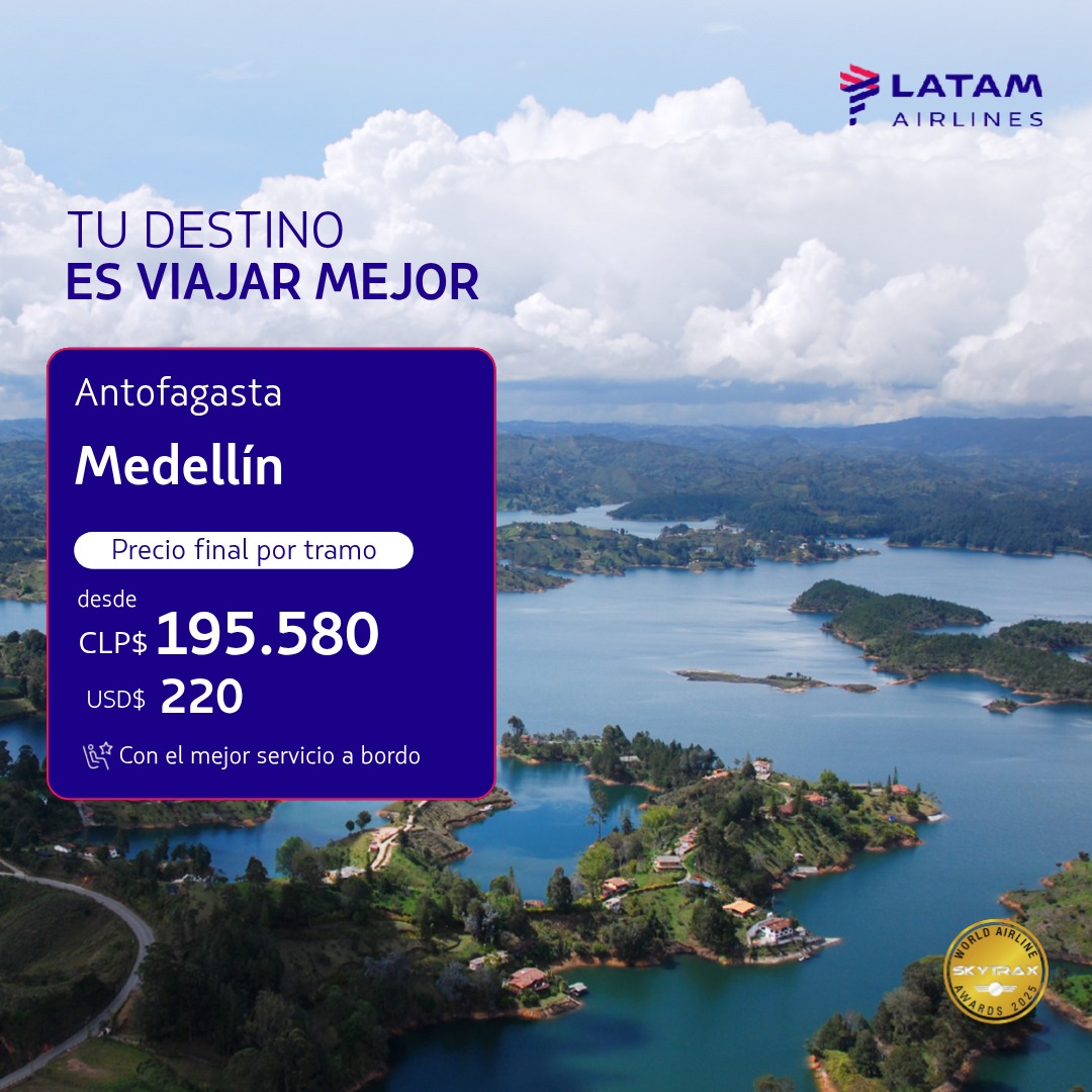 LATAM Airlines Facebook ad