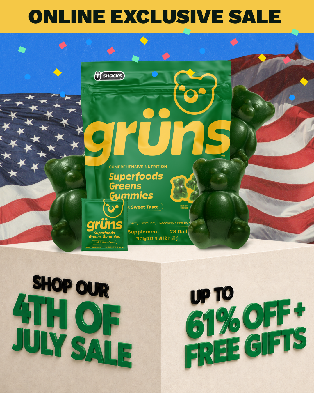 Grüns Facebook ad
