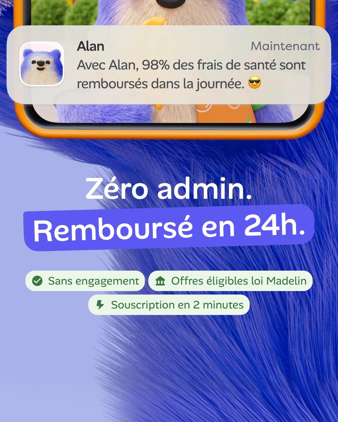 Alan Facebook ad
