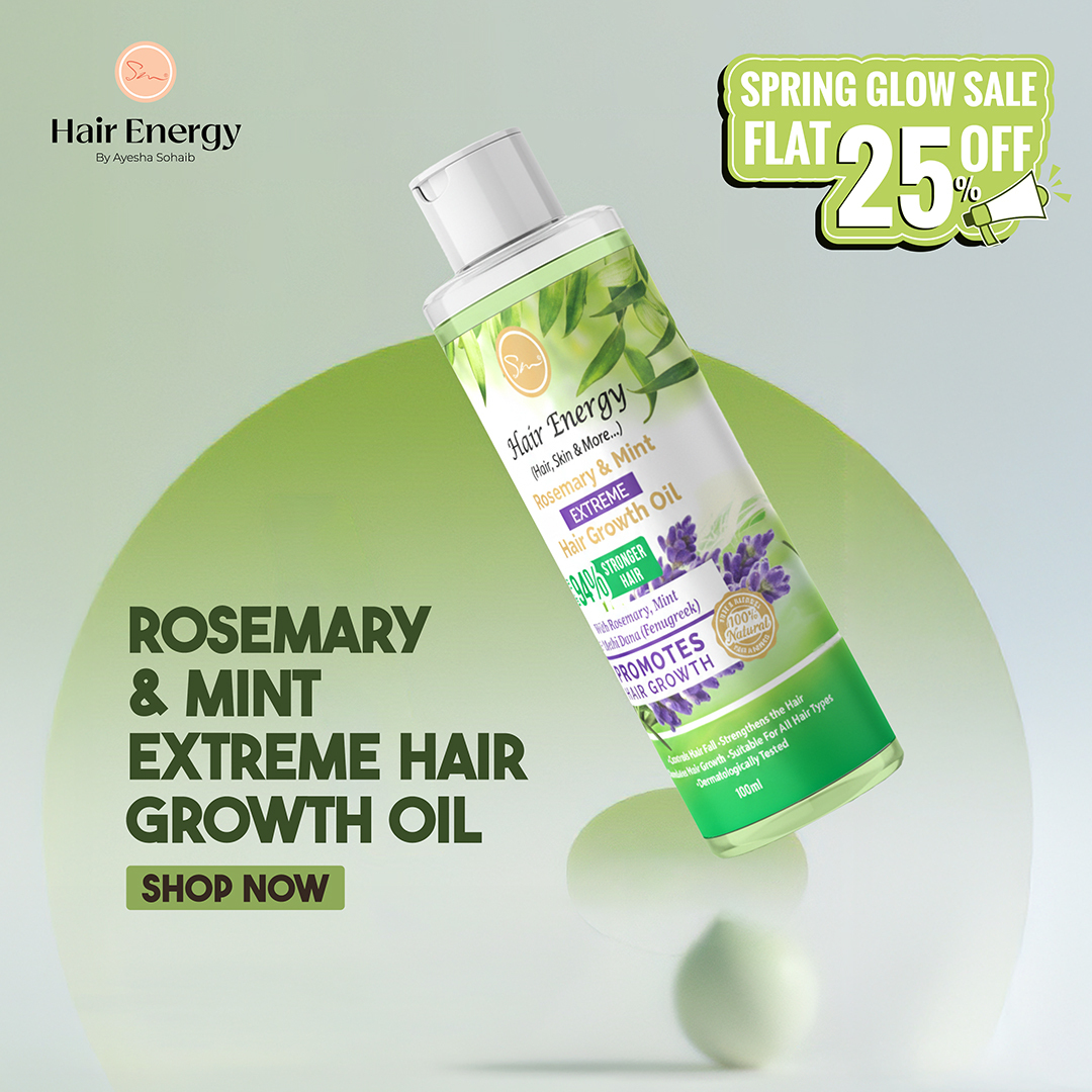 Hair Energy Facebook ad