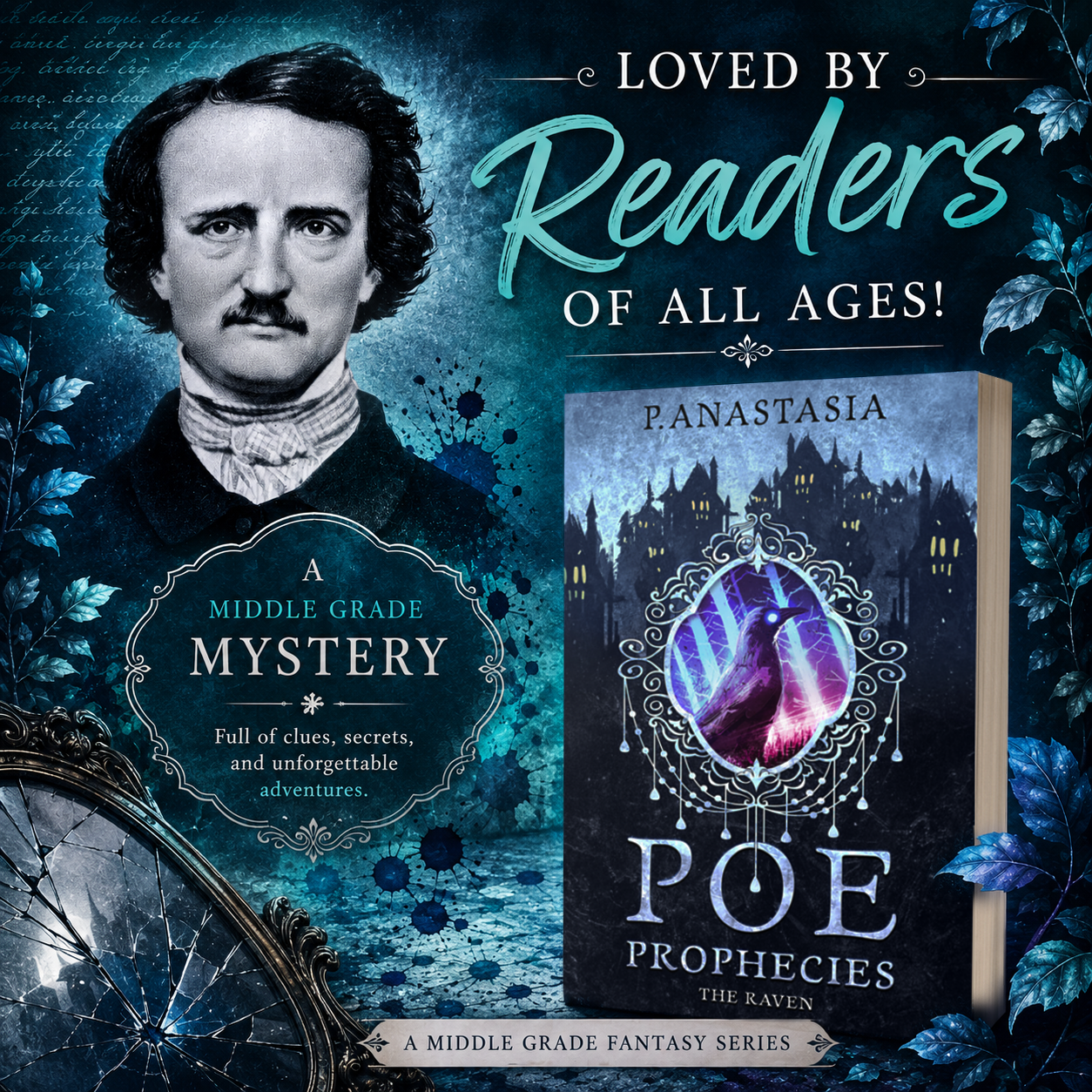 Author P. Anastasia Facebook ad