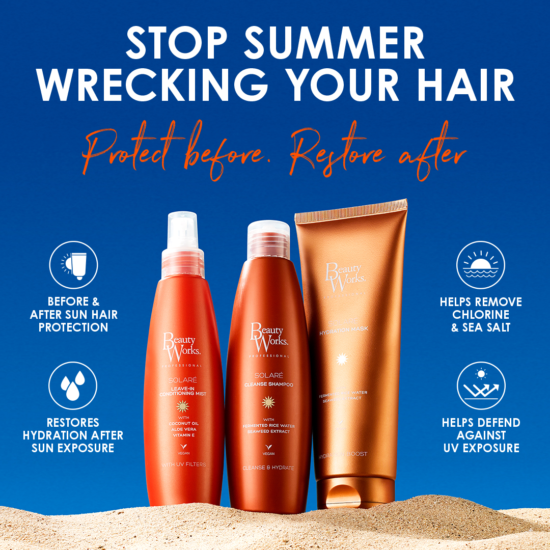 Beauty Works Professional Facebook ad