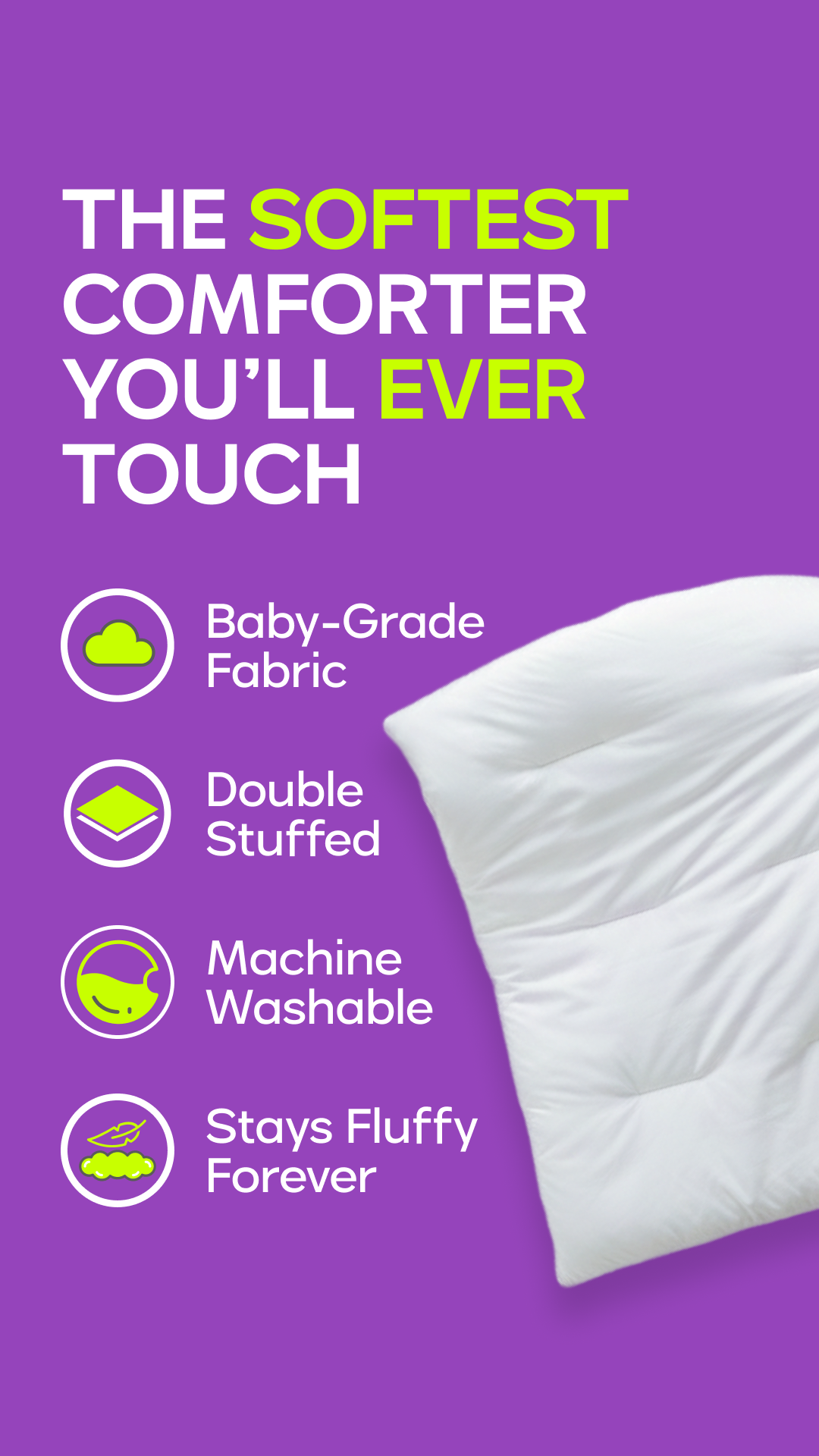 Mellow Bedding Collection Facebook ad from Feb 20, 2026