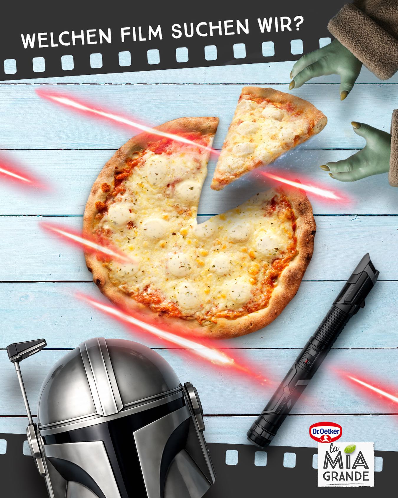 Dr. Oetker Pizza Deutschland Facebook ad: Zwei, die unterschiedlicher kaum sein könnten und doch…
