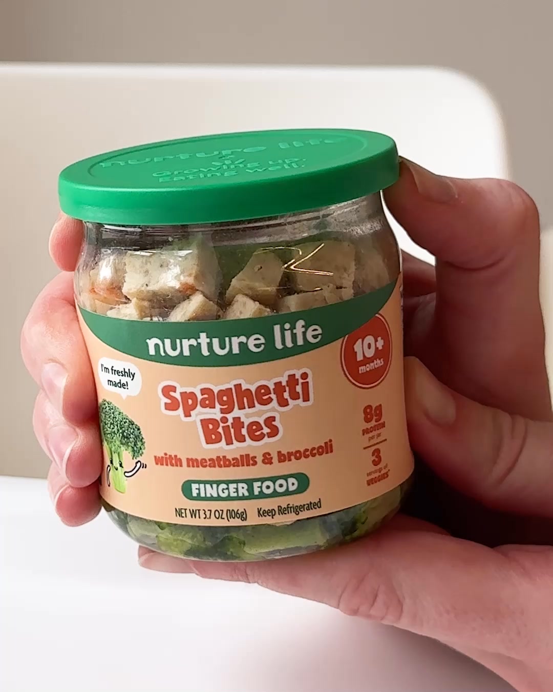 Nurture Life Facebook ad: The Next Step After Purees