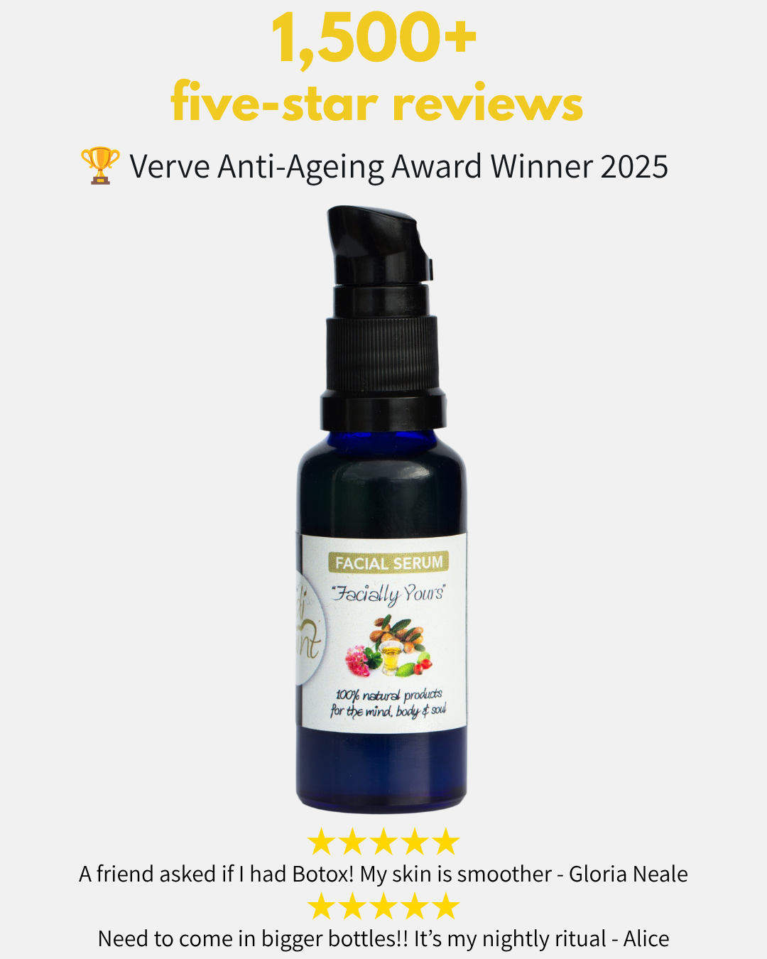 Nudi Point Facebook ad: NZ's Most Loved Natural Serum