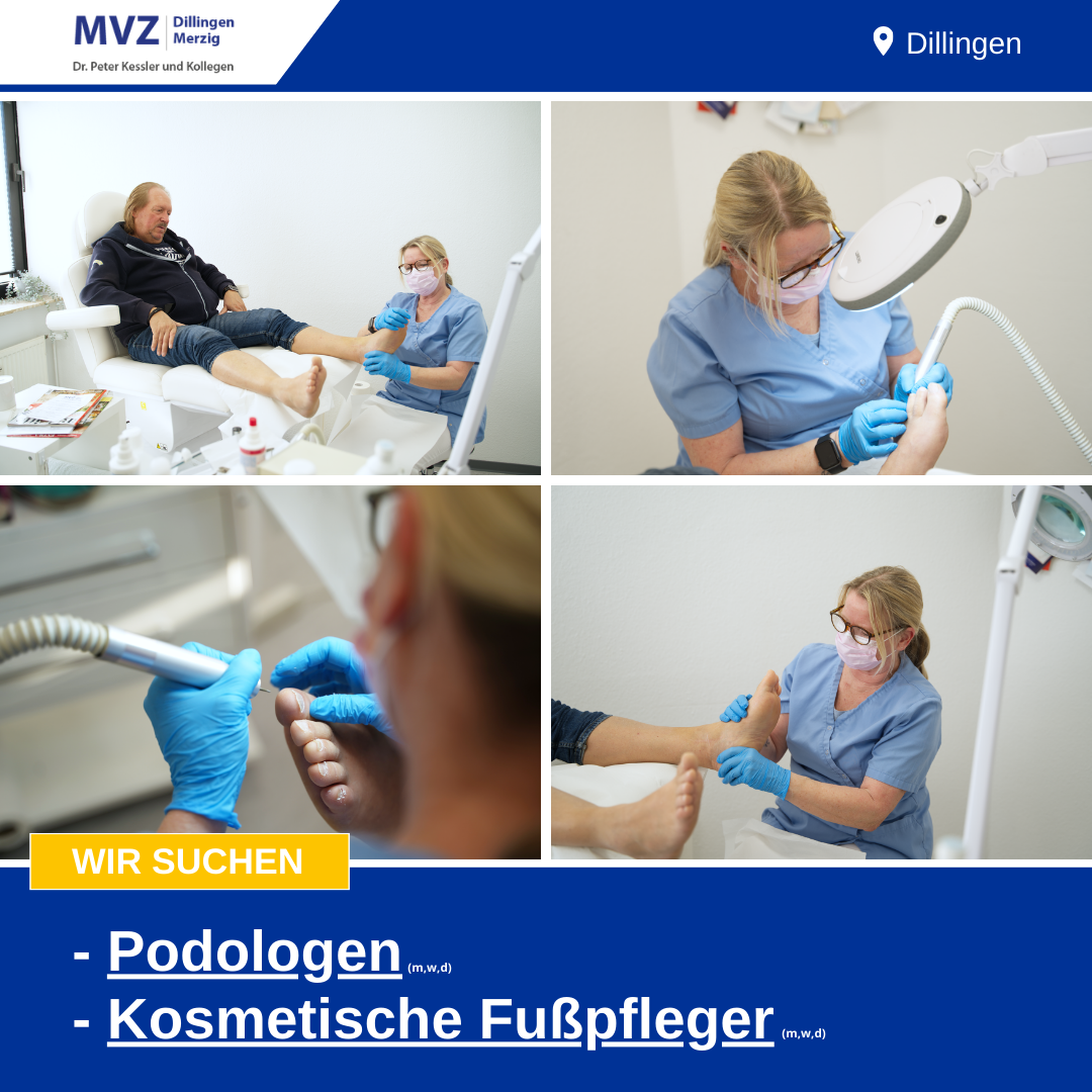 Jobjabi Facebook ad: Gesucht: Podologen & kosmetische Fußpfleger (m,w,d) in…