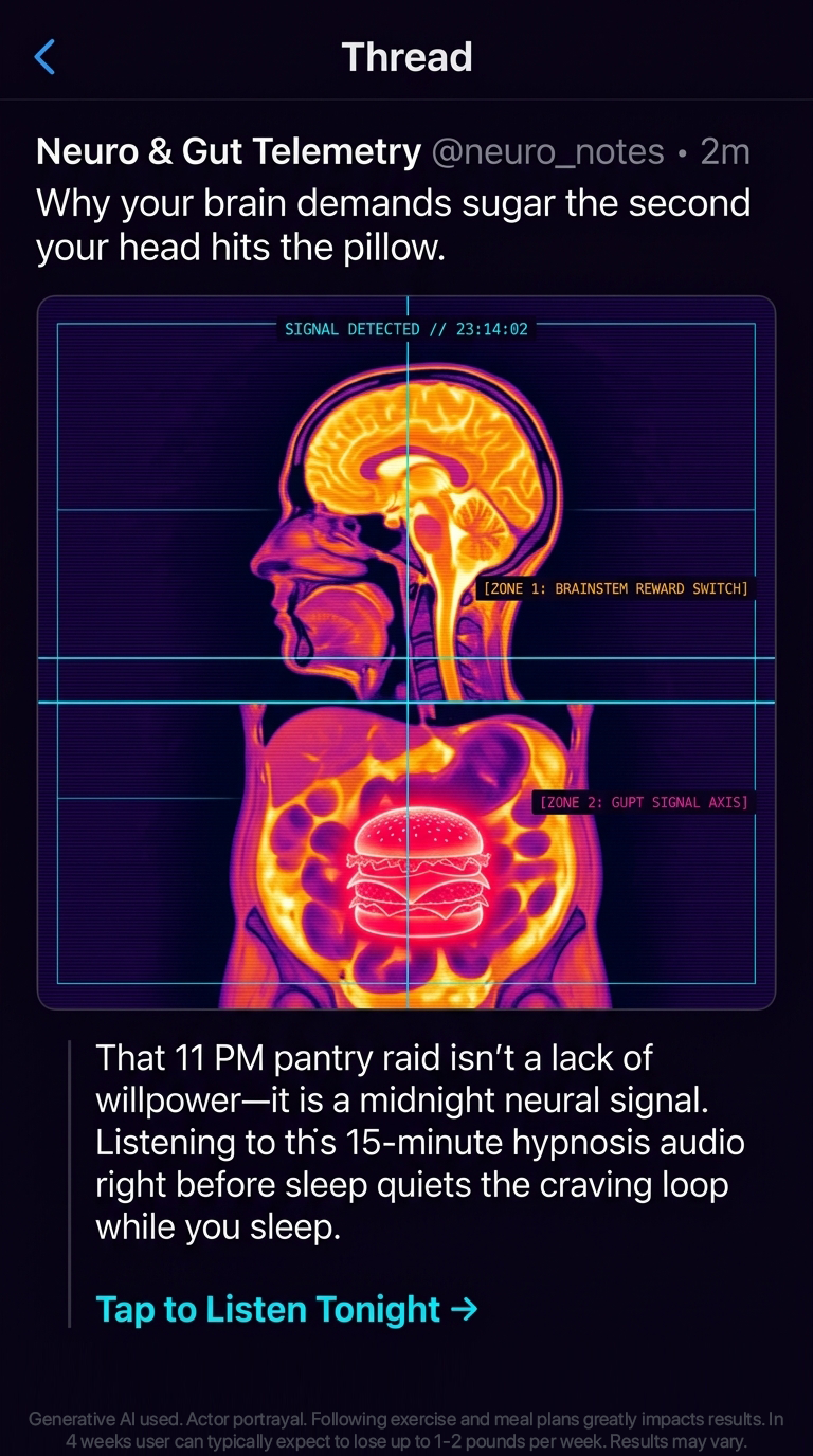 Kure for Hypnotherapy Facebook ad