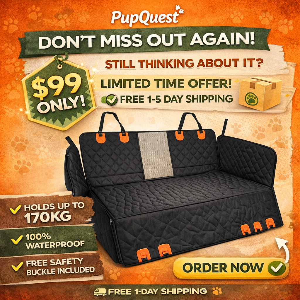 PupQuest Facebook ad: $99 SALE ENDS TODAY