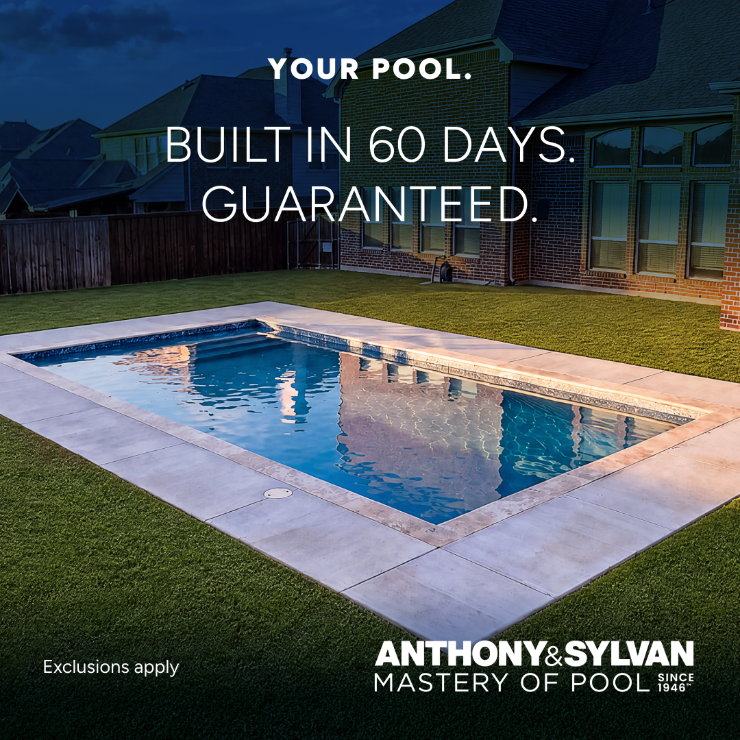 Anthony & Sylvan Pools Facebook ad: 60 days. We mean it.