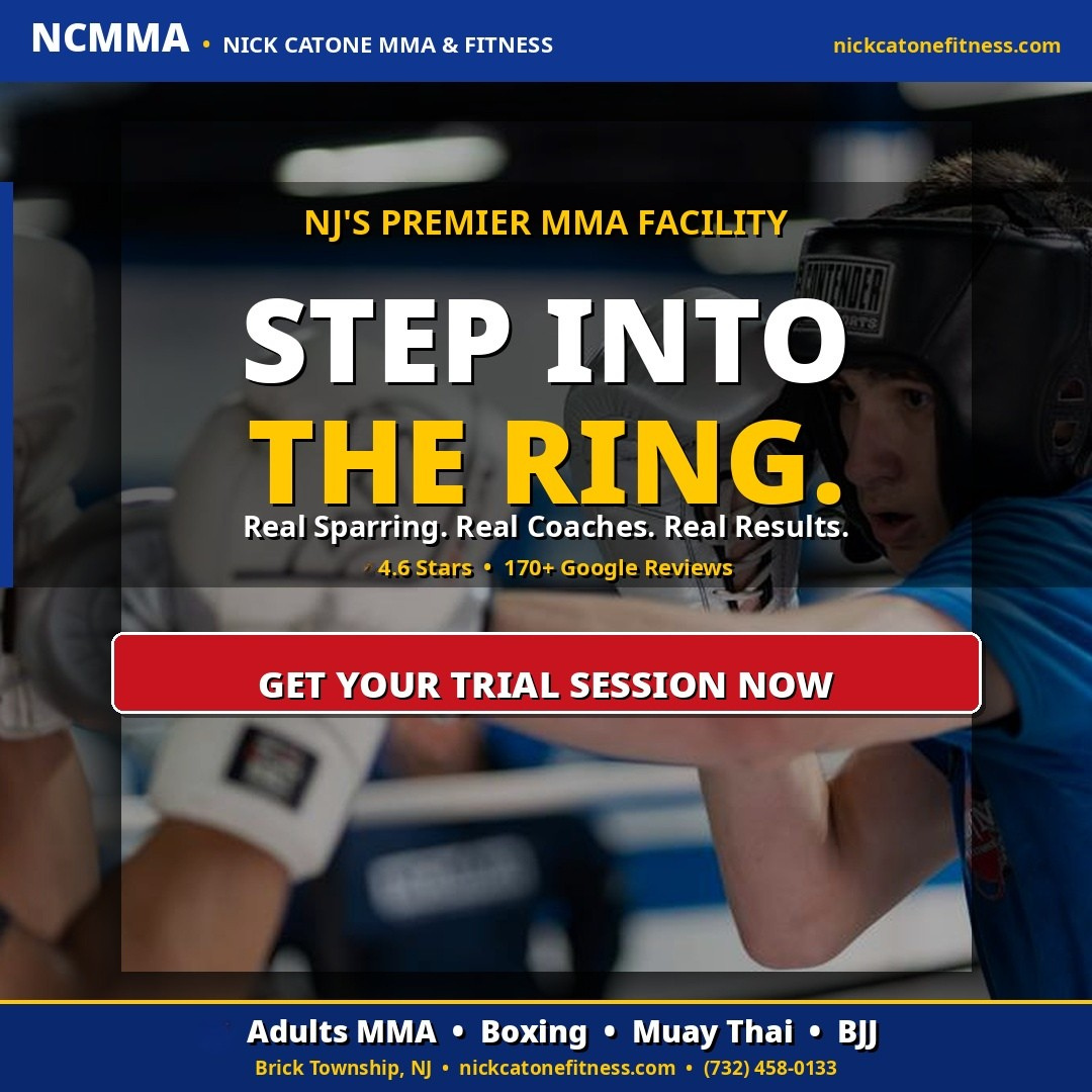 Nick Catone MMA & Fitness Facebook ad