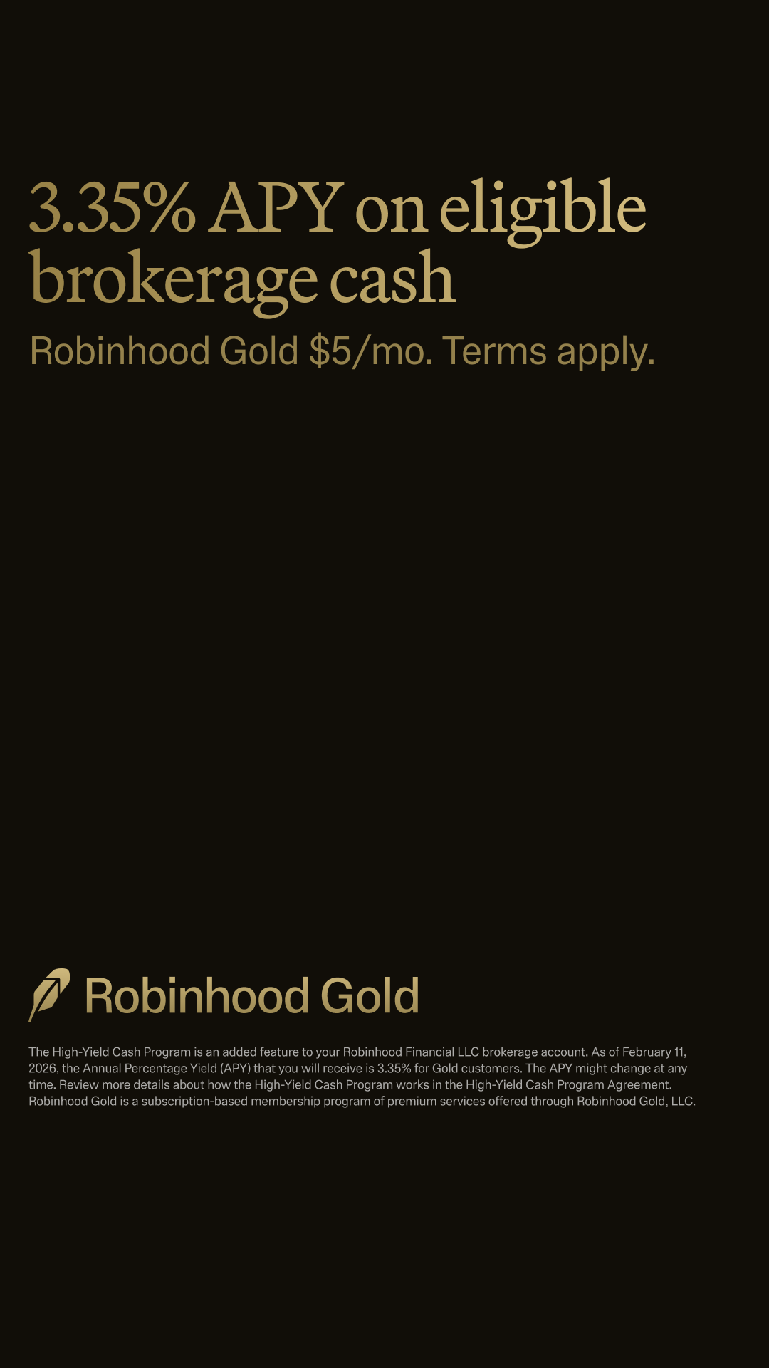 Robinhood Facebook ad