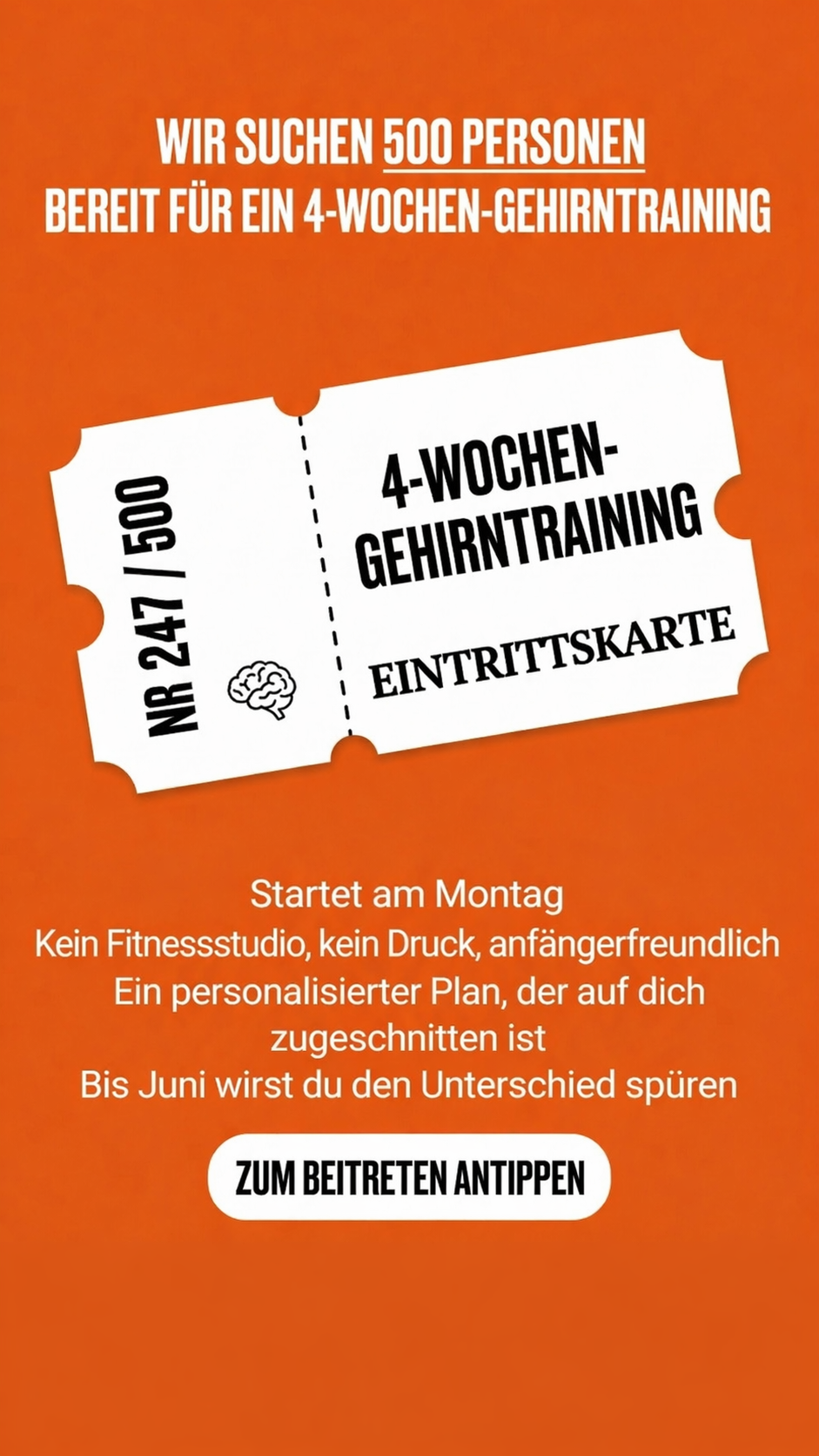 Impulse: Brain Training & Self-Discovery Facebook ad