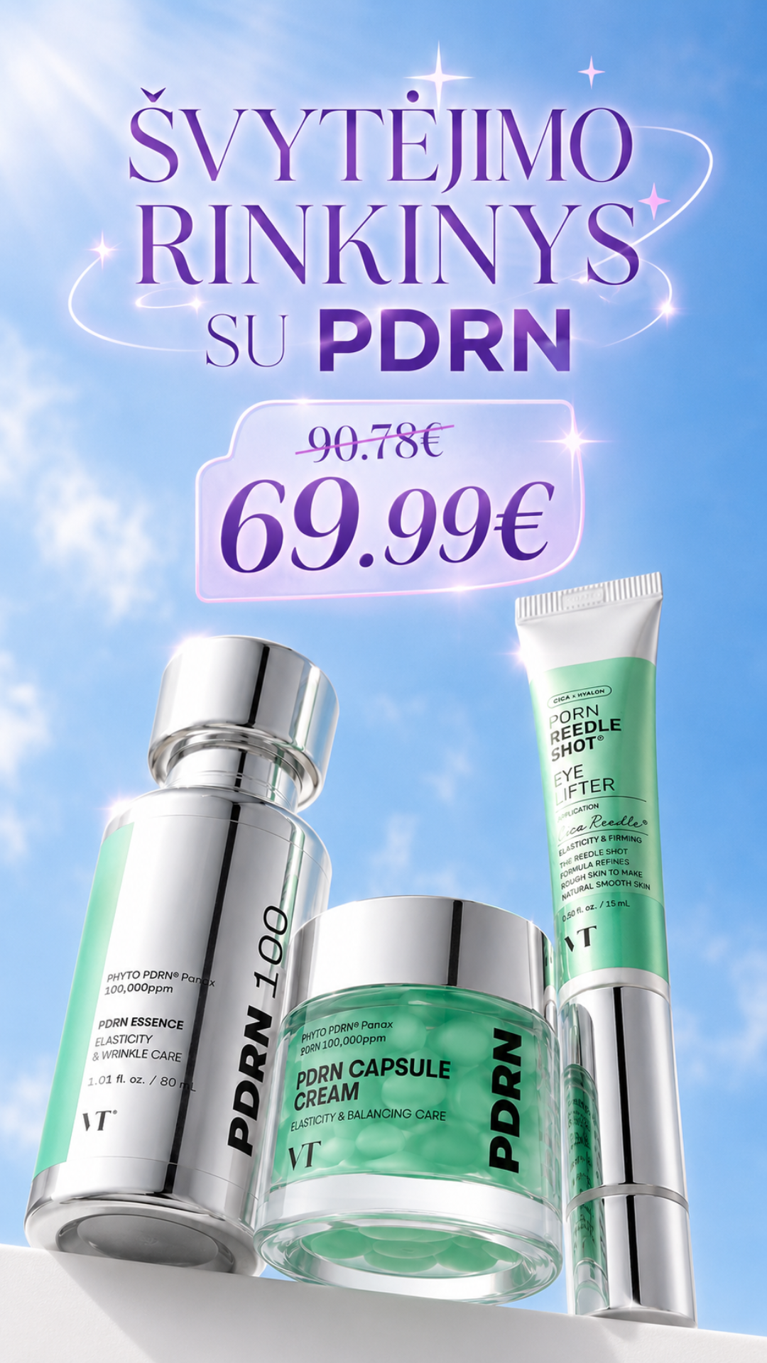 Asian Blossom korėjietiška kosmetika Facebook ad