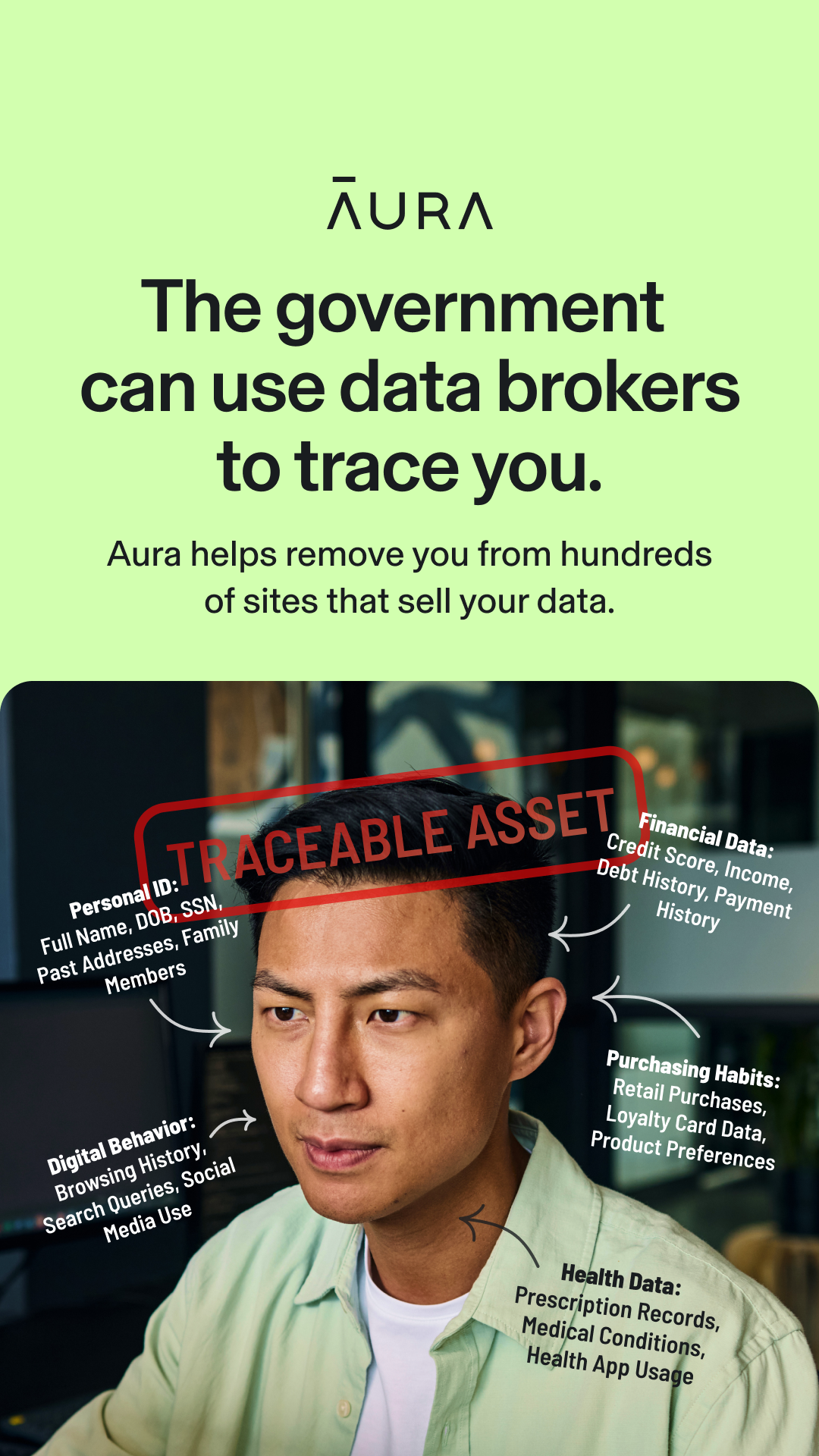 Aura Company Facebook ad