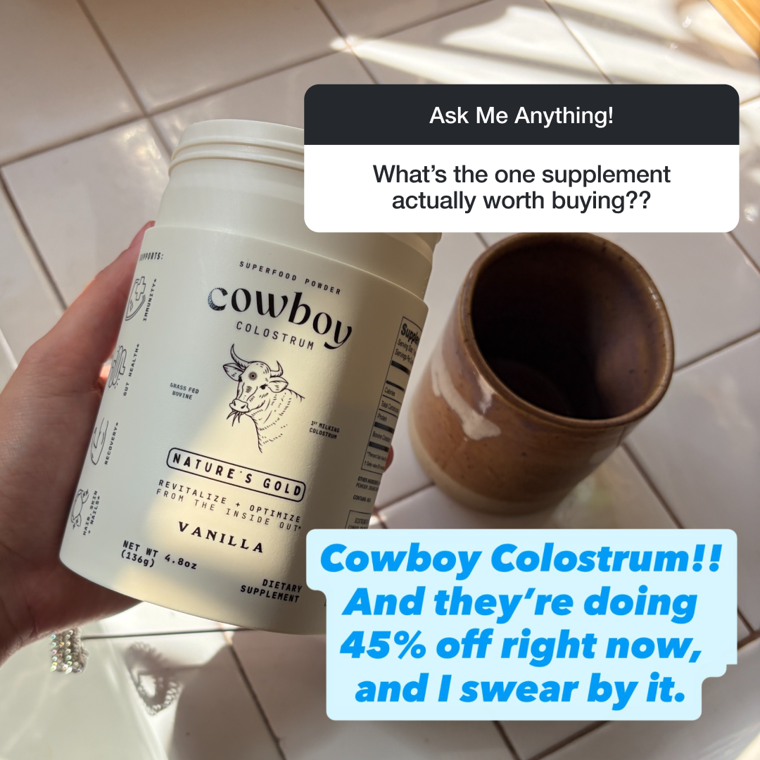 Cowboy Colostrum Facebook ad