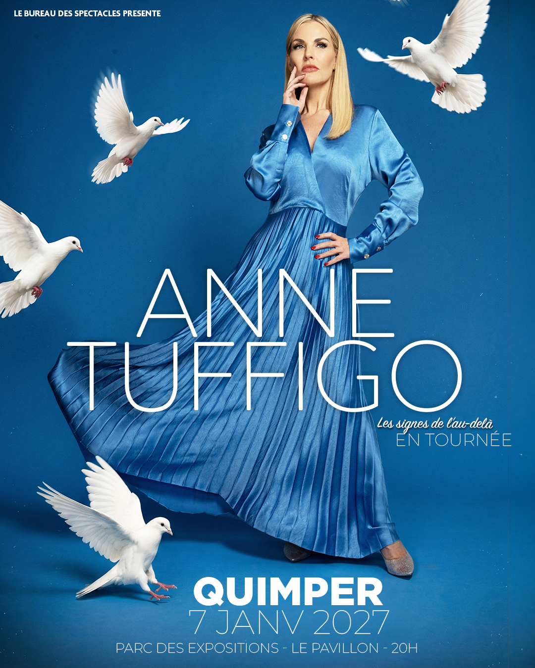 Le Bureau des Spectacles Facebook ad: Anne Tuffigo - Les Signes de l'au-delà @ Le Pavillon de…