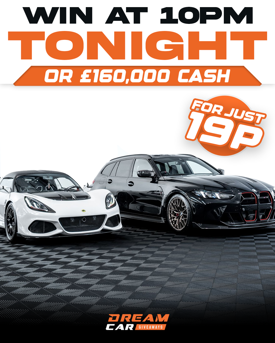 Dream Car Giveaways Facebook ad