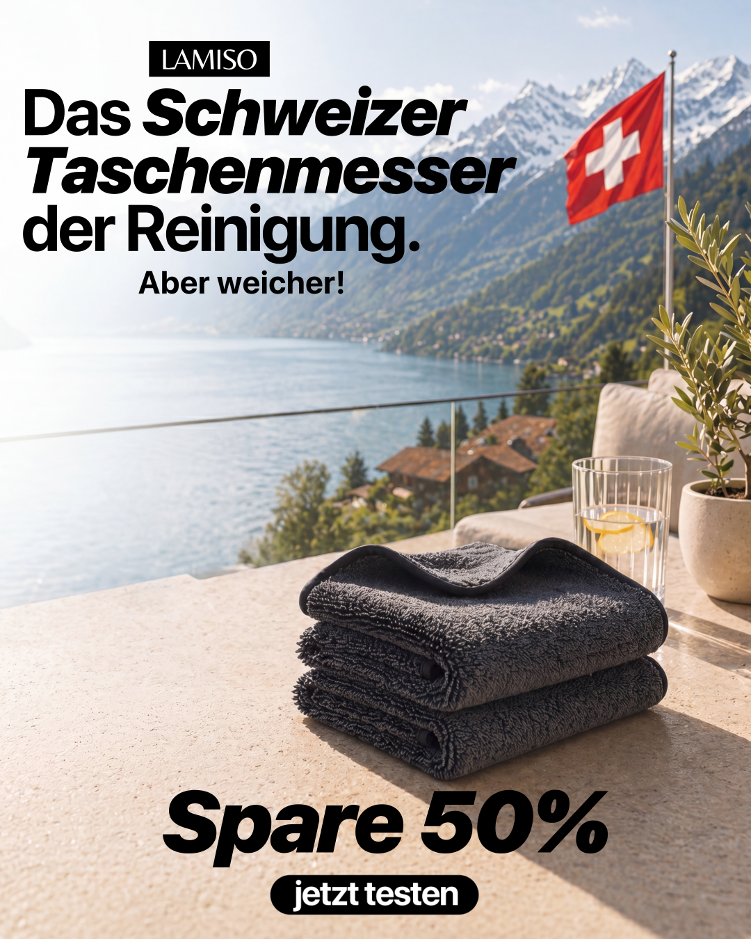 Lamiso.ch Facebook ad