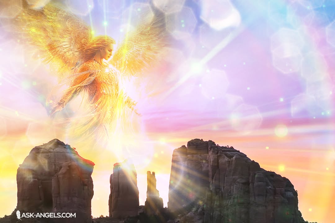Ask-Angels.com Facebook ad
