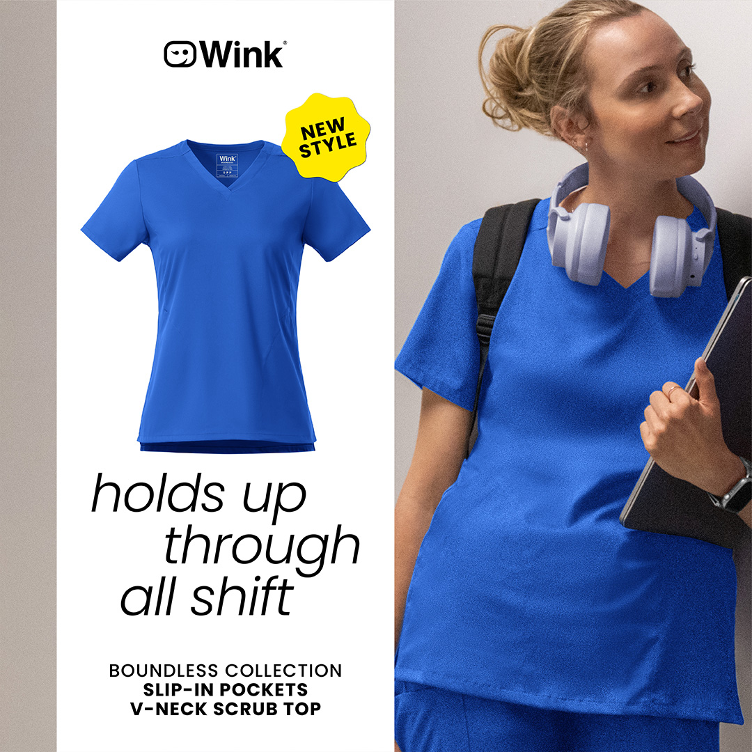 Wink Scrubs Facebook ad