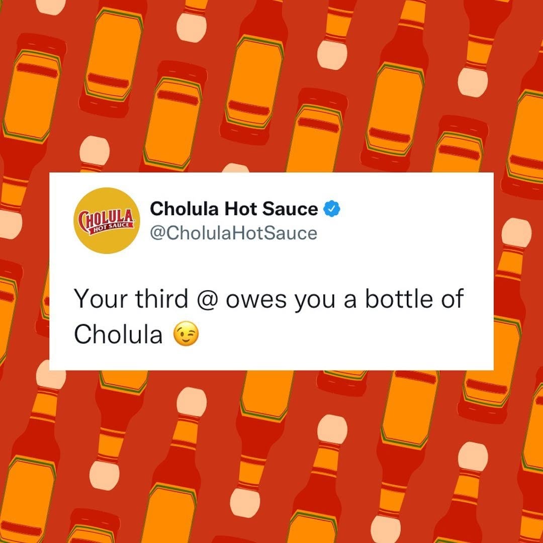 Cholula Hot Sauce AU Facebook ad: Authentic Mexican Flavour & Heat