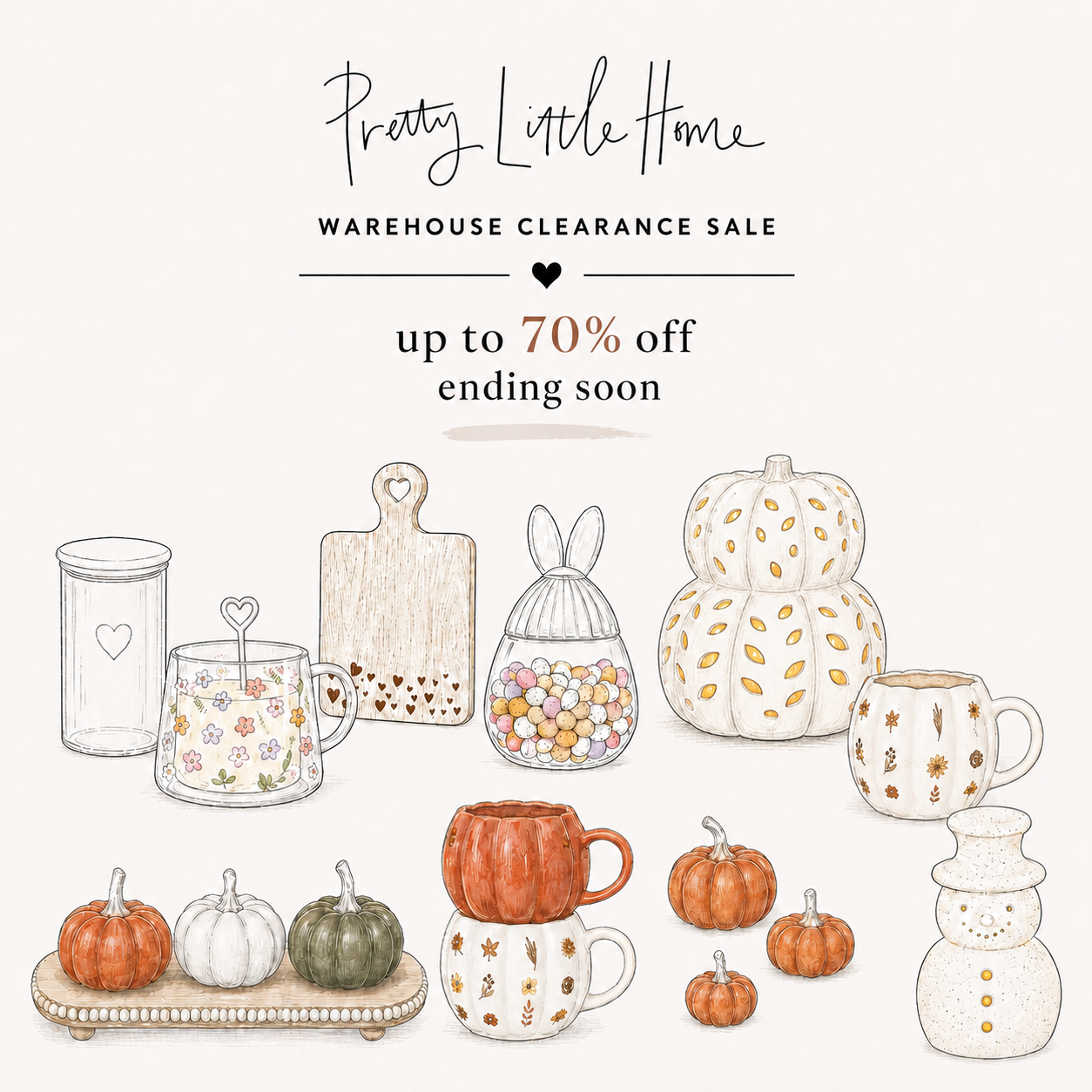 Pretty Little Home Facebook ad
