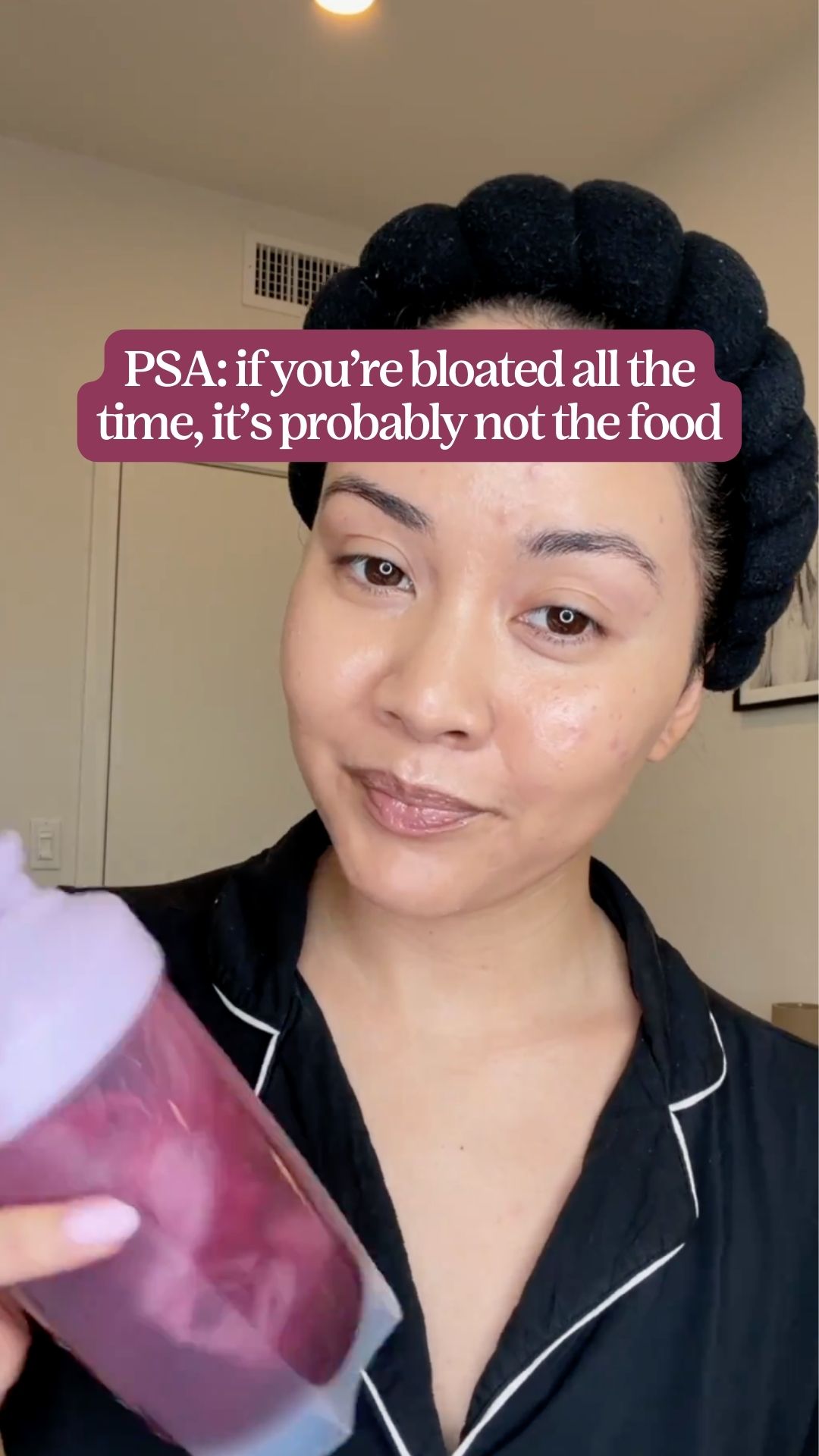 Tara Millamena Facebook ad: Unpopular opinion: if you’re bloated all the time…