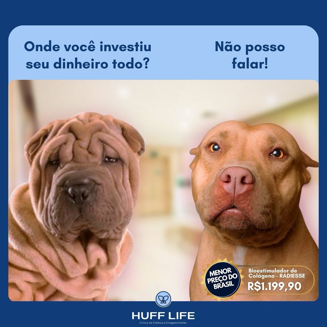 Huff Life - Barra Sul Facebook ad: Bioestimulador de colágeno