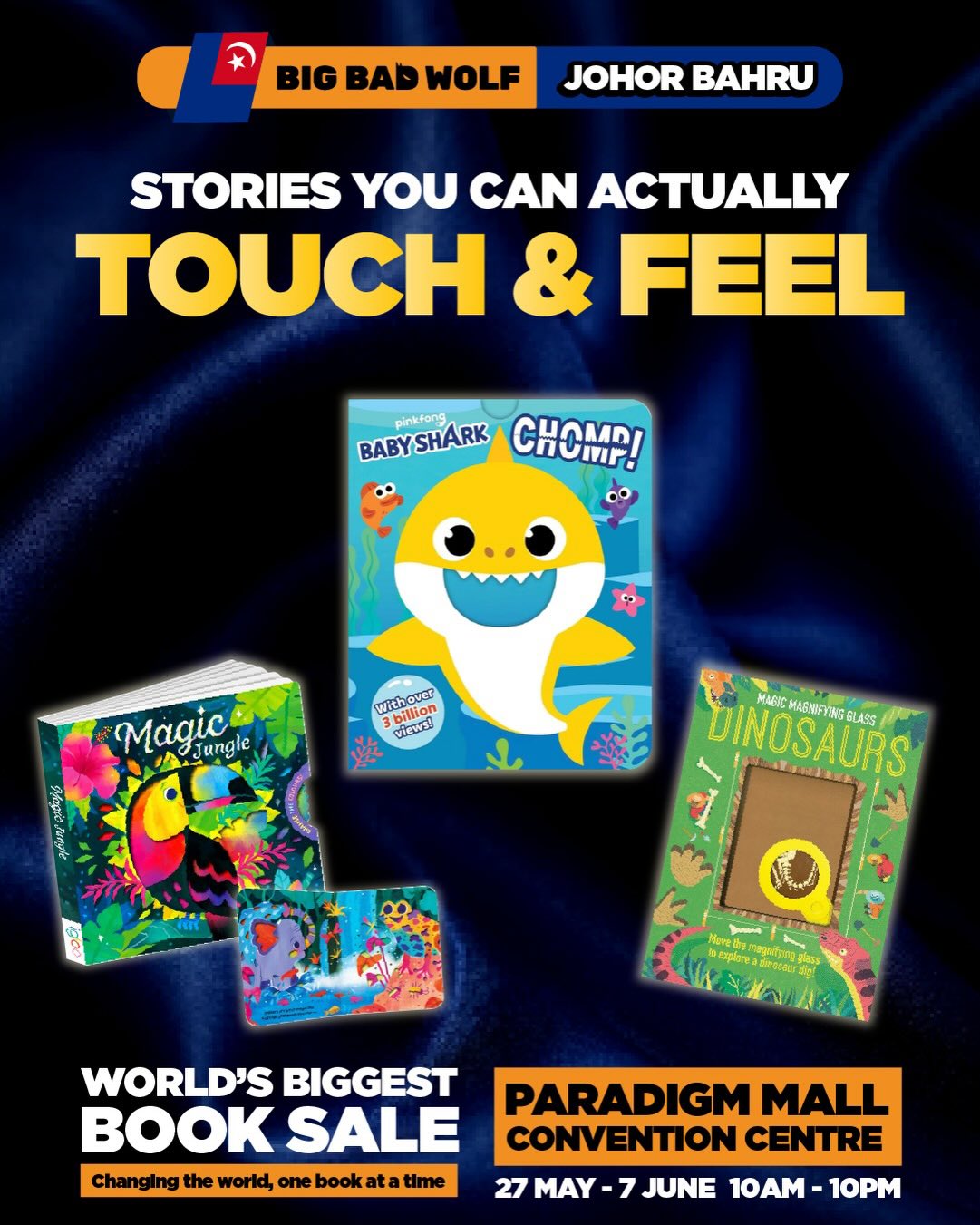 Big Bad Wolf Books Facebook ad