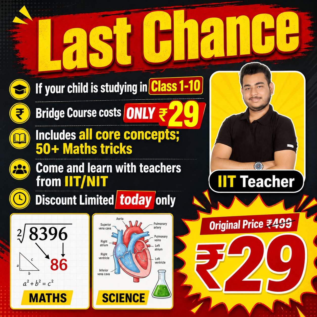 Oda Class Facebook ad