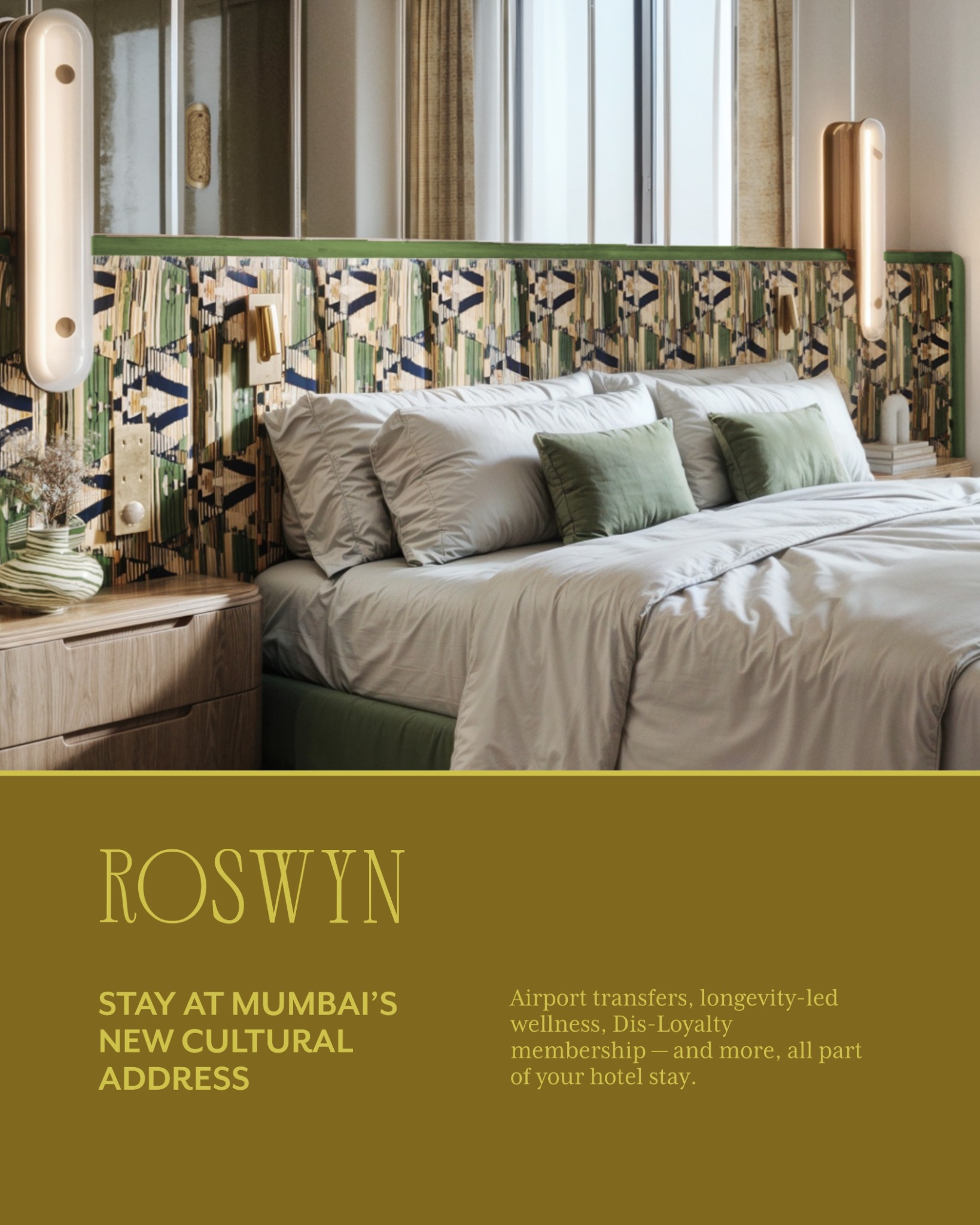 Roswyn, a Morgans Originals hotel Facebook ad from Mar 17, 2026