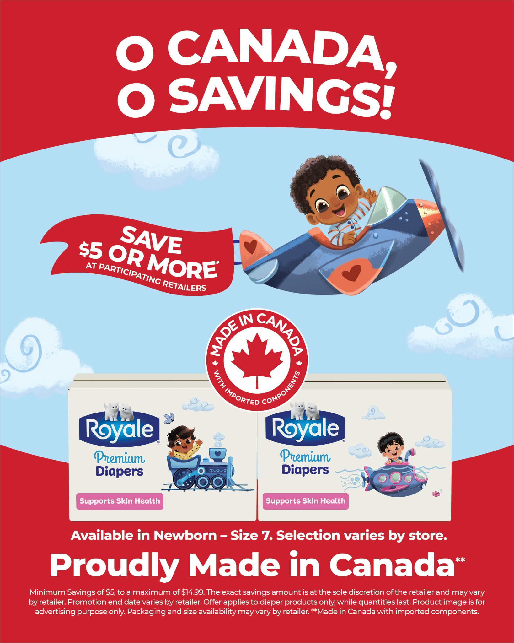 Royale Diapers / Couches Facebook ad