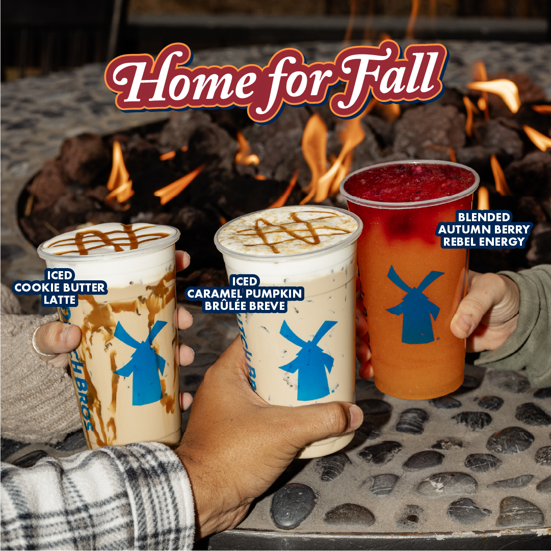 Dutch Bros Coffee Facebook ad: Home For Fall