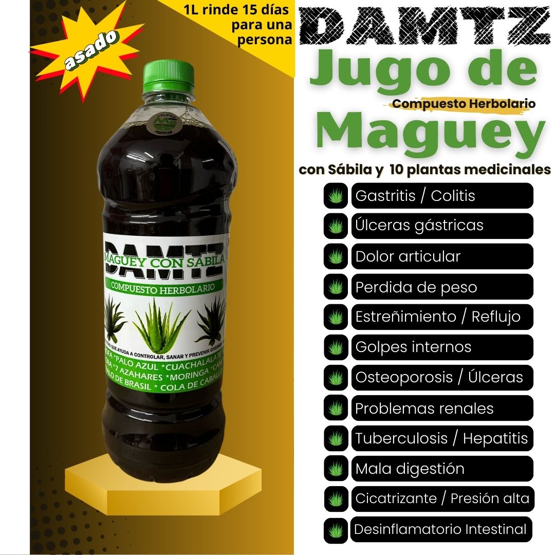 Jugo de Maguey DAMTZ Facebook ad
