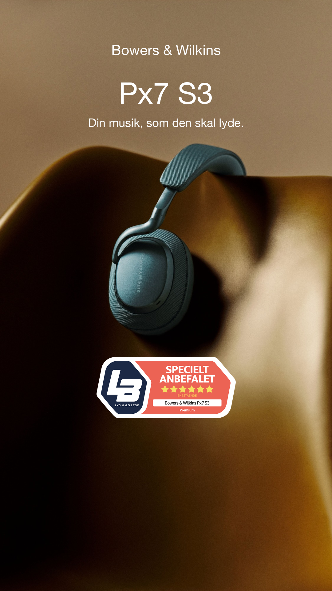 Bowers & Wilkins Facebook ad