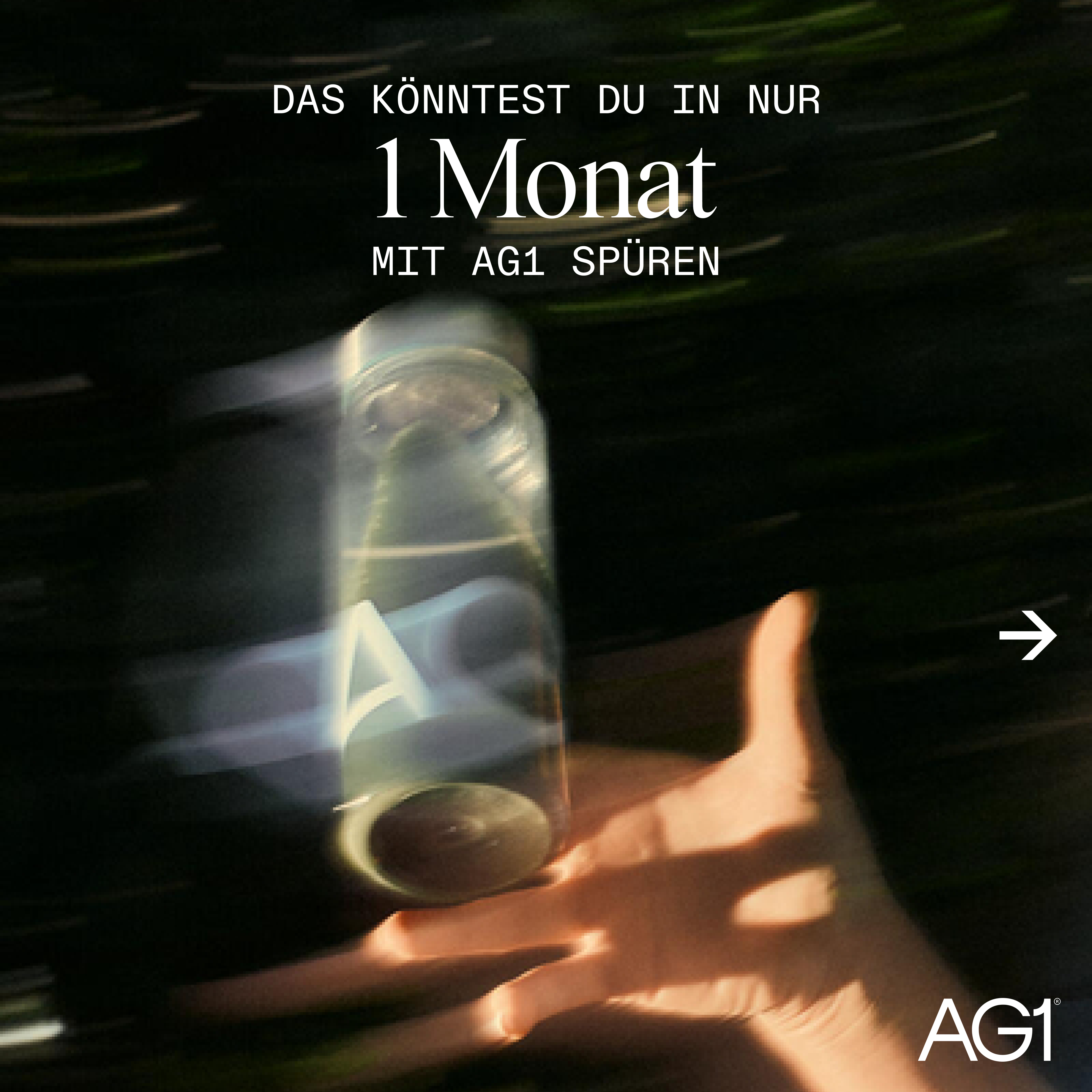 AG1 Deutschland Facebook ad