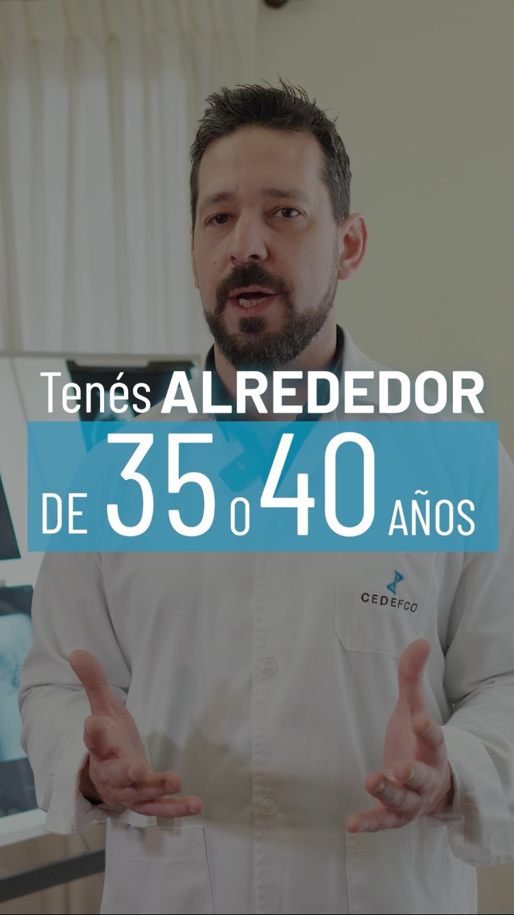 Cedefco Facebook ad: Sobre el dolor lumbar o ciático.