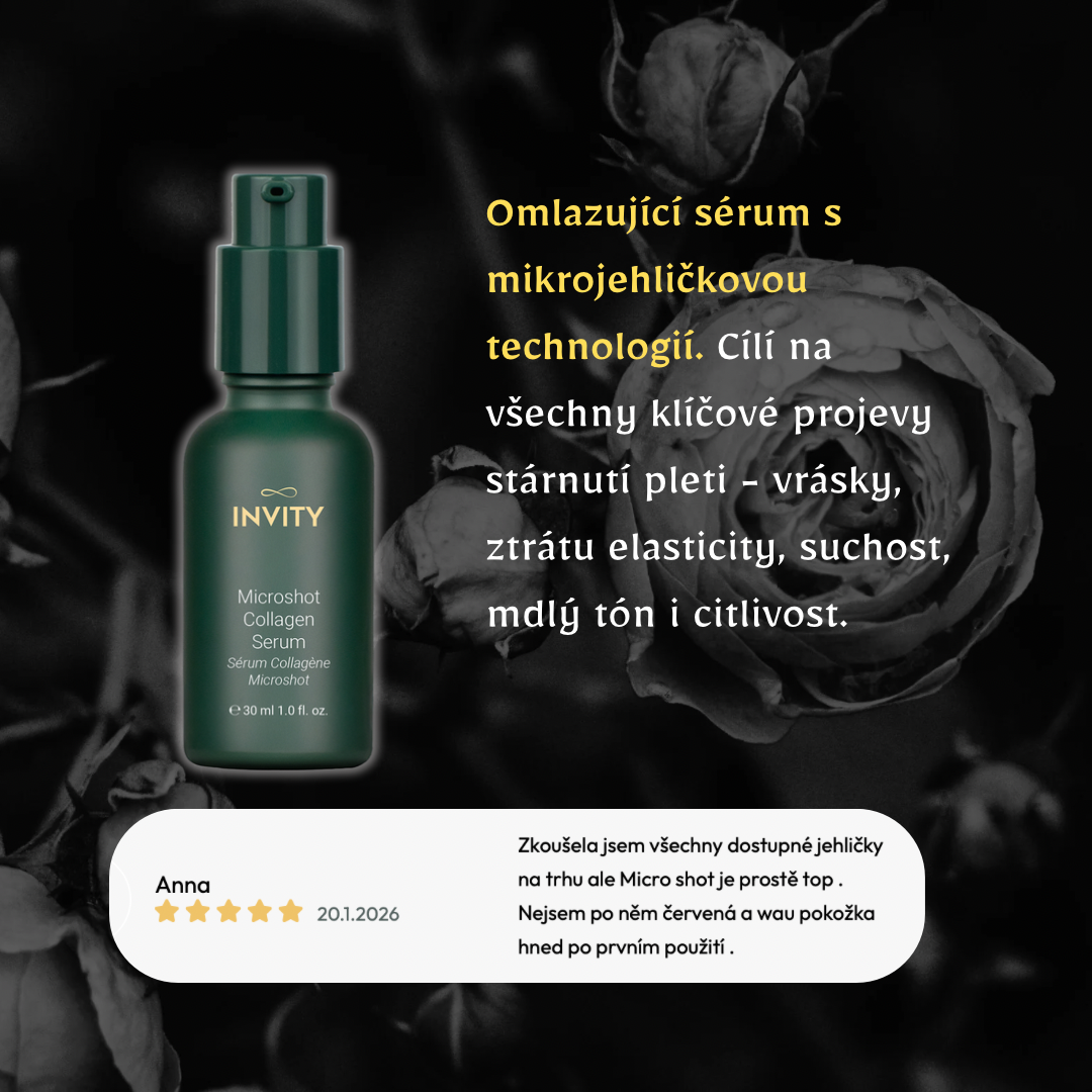 Invity CZ - Future Beauty Facebook ad: Podívejte se na zkušenosti zákaznic s kosmetikou INVITY.