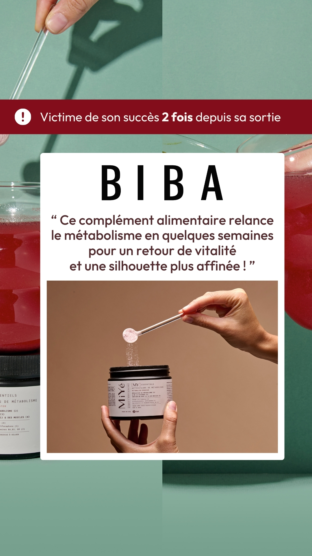 MiYé Facebook ad